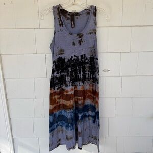 Gilda Midani Tie-Dye Tank Dress size Medium